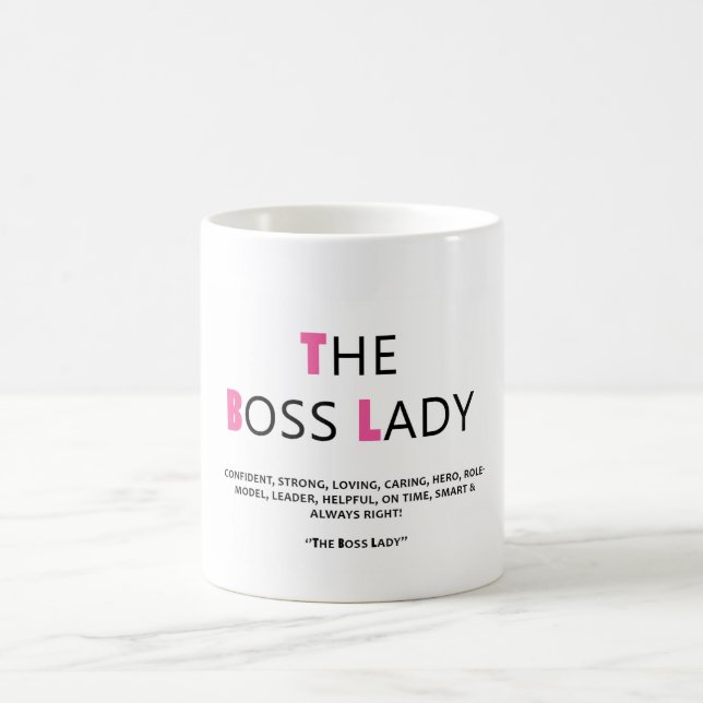 DIE BOSSY DAME vorbei: chicasunshine Kaffeetasse (Mittel)