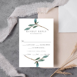 Die Botanische Bliss-Hochzeitskollektion RSVP Karte