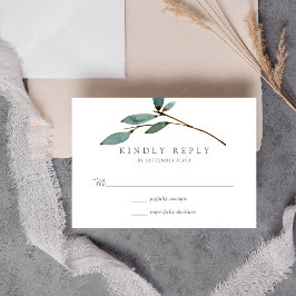 Die Botanische Bliss-Hochzeitskollektion RSVP Karte