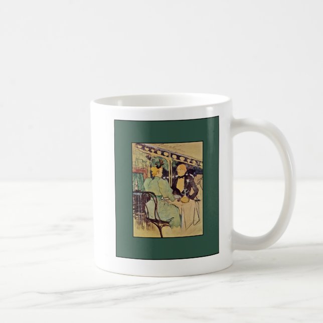 Die Botschafter~1893 ~ Henri de Toulouse-Lautrec Kaffeetasse (Rechts)