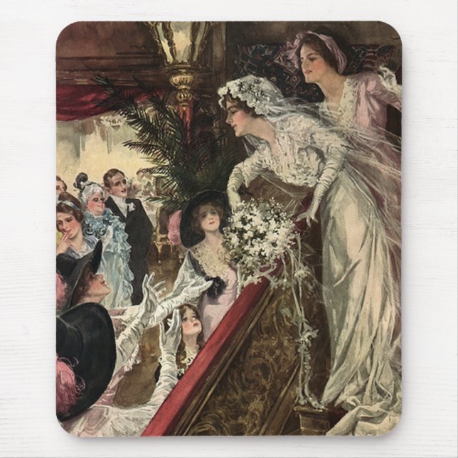 Die Bouquet werfen Mousepad (Vorne)