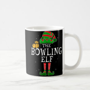 Die Bowling-Elf-Gruppe gleicht Weihnachtsbo Kaffeetasse