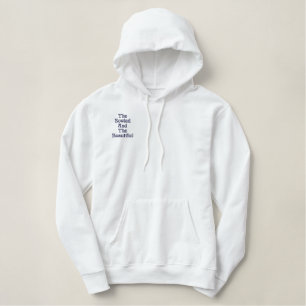 Die Bowlinganlage und das schöne Ambiente Bestickter Hoodie