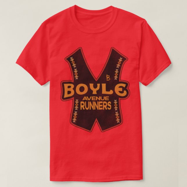 Die Boyle Avenue führt den Warriors-Film T-Shirt (Design vorne)