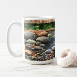 Die brachliegende, originelle, gemalte Kunst Kaffeetasse
