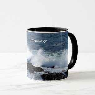 Die Brandung des Pazifischen Ozeans Tasse