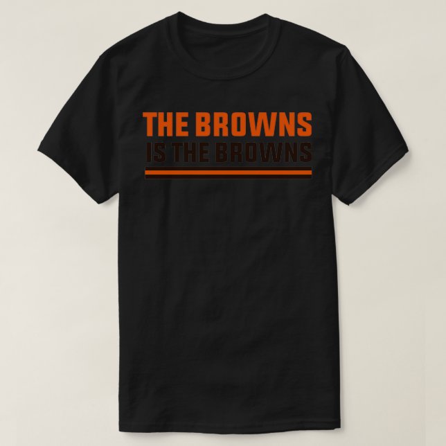 Die Braun ist braun T-Shirt (Design vorne)