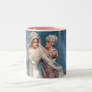 Die Braut ankleiden Zweifarbige Tasse