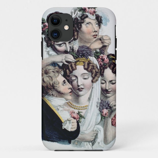 Die Braut, c.1820 (litho) Case-Mate iPhone Hülle (Rückseite)