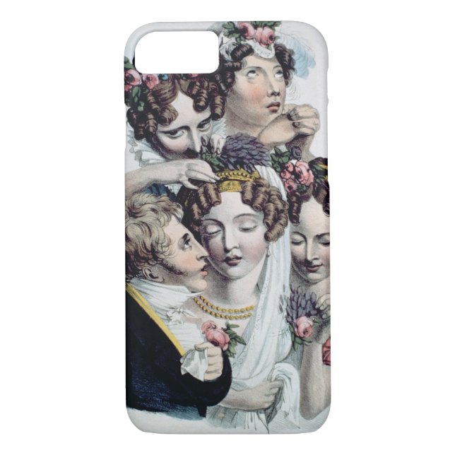 Die Braut, c.1820 (litho) Case-Mate iPhone Hülle (Rückseite)