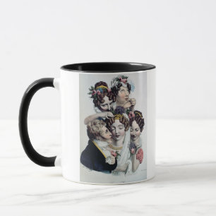 Die Braut, c.1820 (litho) Tasse