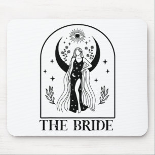 Die Braut Coven Witchy Gothic Wedding Bachelorette Mousepad