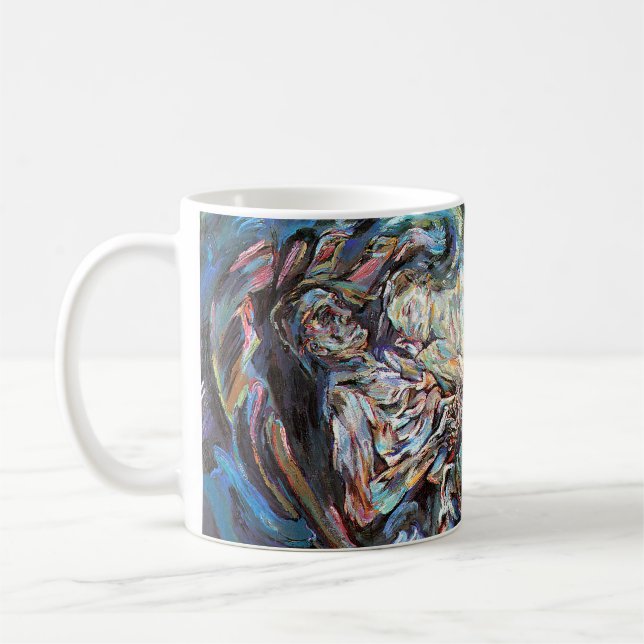 Die Braut des Winds (der Sturm) Kaffeetasse (Links)