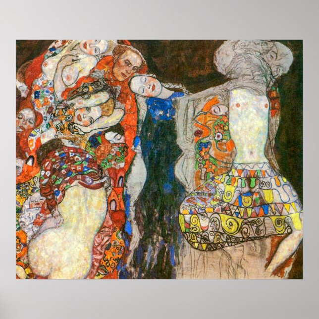Die Braut | Gustav Klimt | Poster (Vorne)