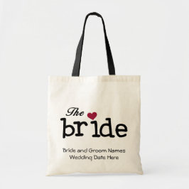 Die Braut kundengebundene Taschen-Tasche Tragetasche