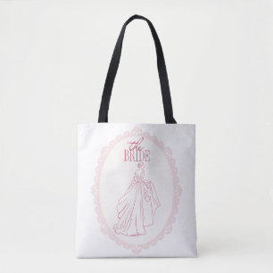 Die Braut – Spitze Junggesellinnen-Design mit Brau Tasche