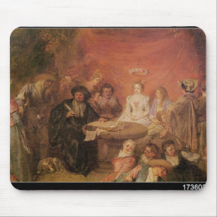 Die Braut-und des Bräutigams Tabelle Mousepad