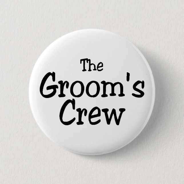 Die Bräutigam-Crew Button (Vorderseite)