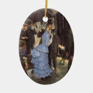 Die Brautjungfer (auch Der Reisende) von James Tis Keramikornament