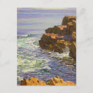 Die brechende Welle von Edward Henry Potthast Postkarte