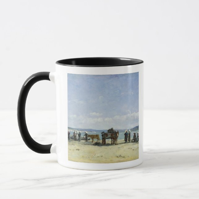 Die bretonischen Ehefrauen der Fischer, 1870-73 Tasse (Links)