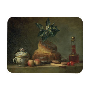Die Brioche oder der Nachtisch, 1763 (Öl auf Magnet
