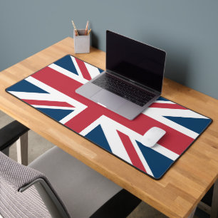 Die britische Flagge Union Jack Schreibtischunterlage