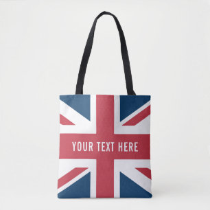 Die britische Flagge Union Jack Tasche