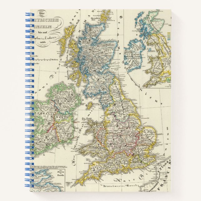 Die britischen Inseln 2 Notizbuch (Vorderseite)