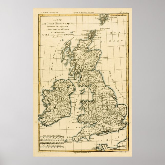 Die britischen Inseln Poster (Vorne)