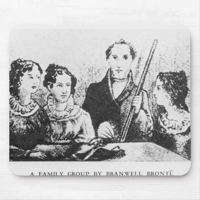 Die Bronte Familie Mousepad (Vorne)