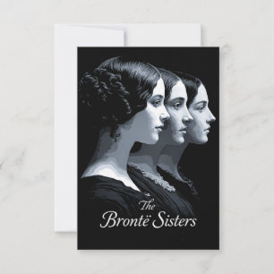Die Brontë-Schwestern Dankeskarte
