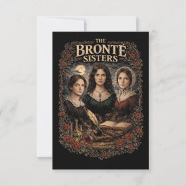Die Brontë-Schwestern Dankeskarte
