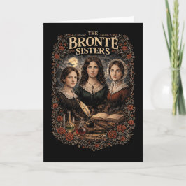 Die Brontë-Schwestern Feiertagskarte