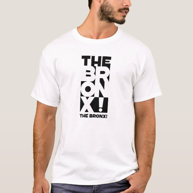 Die Bronx gestapelt T-Shirt (Vorderseite)