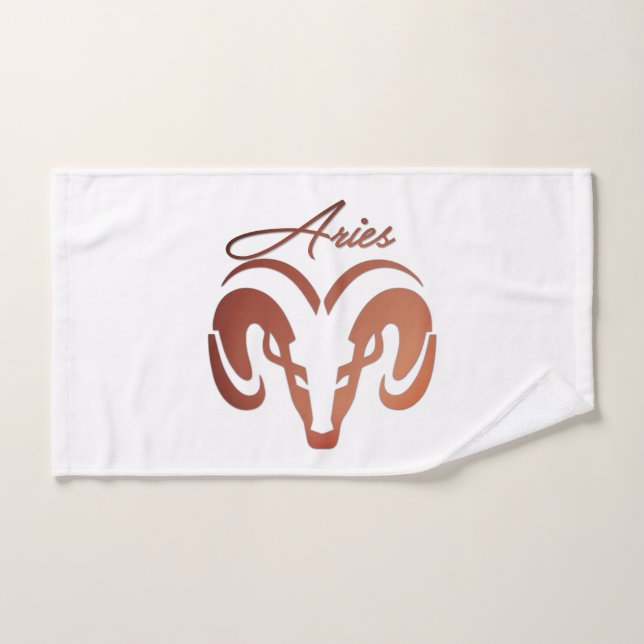 Die Bronze reißt die Strömung der Zodiac Badhandtuch Set (Handtuch)