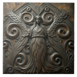 Die Bronze-Sylph Fliese