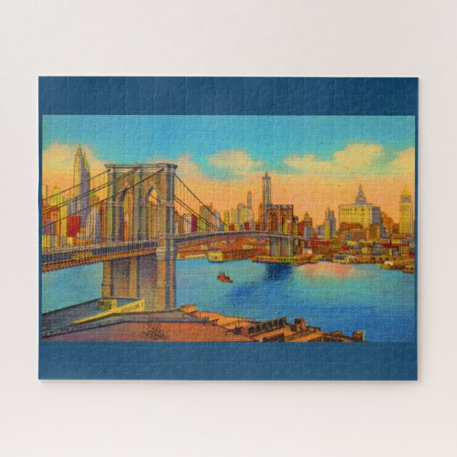 die Brooklyn-Brücke (Horizontal)