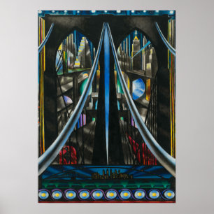 DIE BROOKLYN-BRÜCKE POSTER