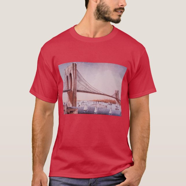 Die Brooklyn-Brücke T-Shirt (Vorderseite)