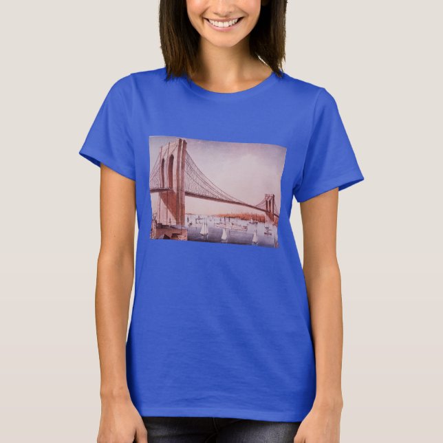 Die Brooklyn-Brücke T-Shirt (Vorderseite)