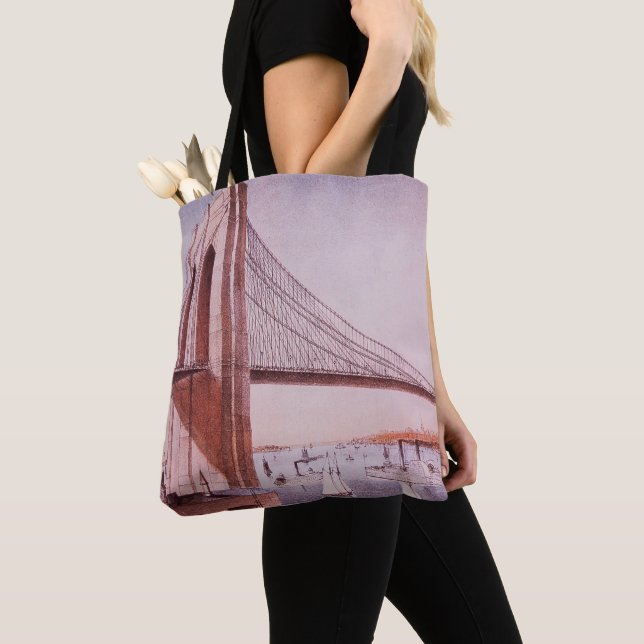 Die Brooklyn-Brücke Tasche (Von Nahem)