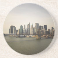 Die Brooklyn-Brücke und die New- York CitySkyline