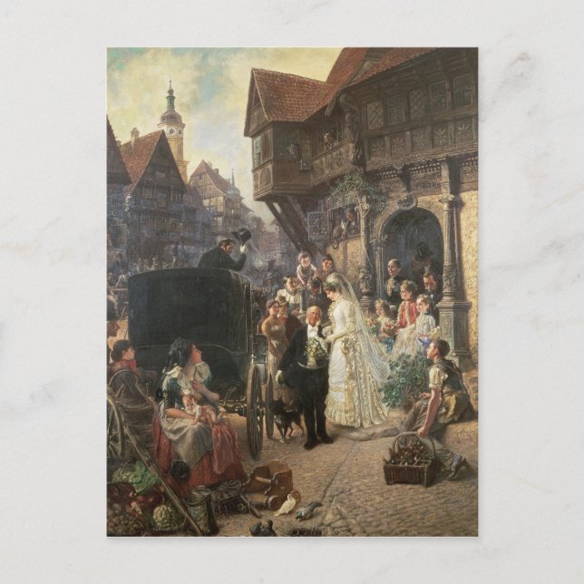 Die Brücke, 19. Jahrhundert Postkarte (Vorderseite)