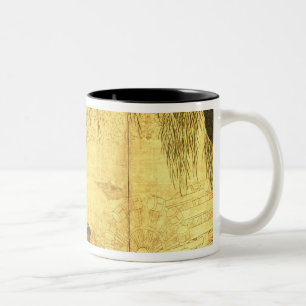 Die Brücke auf Liji Fluss Zweifarbige Tasse