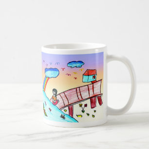 Die Brücke der Hoffnung (HIV-/AIDS-Wohltätigkeit Kaffeetasse