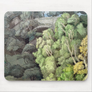 Die Brücke des Teufels, 1810 (w/c mit Stift u. Mousepad