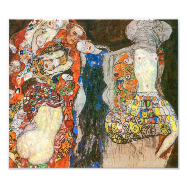 Die Brücke | Gustav Klimt | Fotodruck (Vorne)