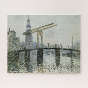 Die Brücke in Amsterdam (von Claude Monet)