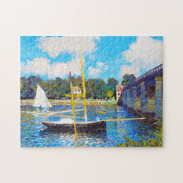 Die Brücke in Argenteuil Claude Monet (Horizontal)
